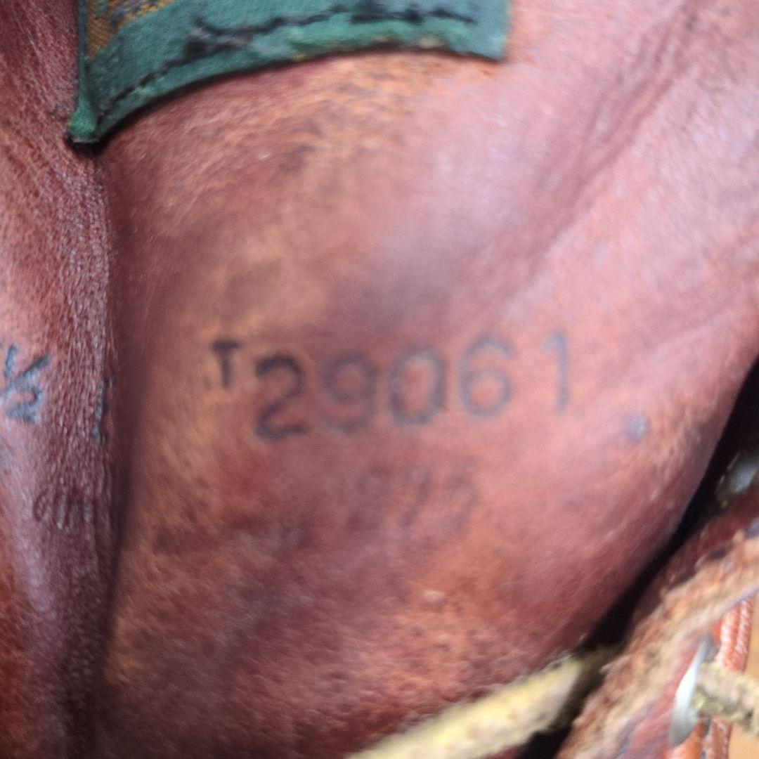 REDWING アイリッシュセッター 875 半円犬タグ 7 1/2 E