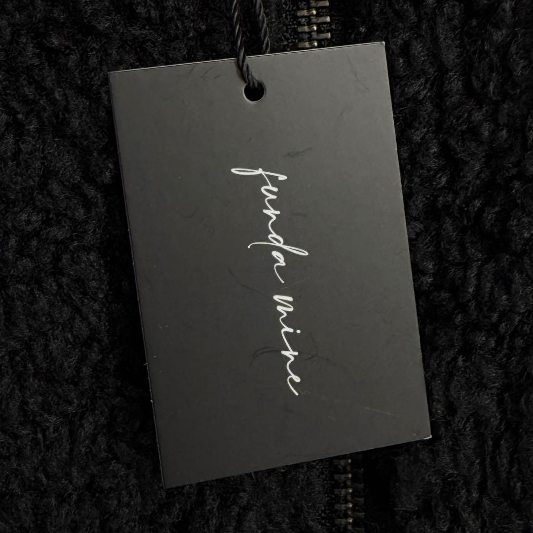 新品 funda mine 4WAY ボア ロング コート リバーシブル フード