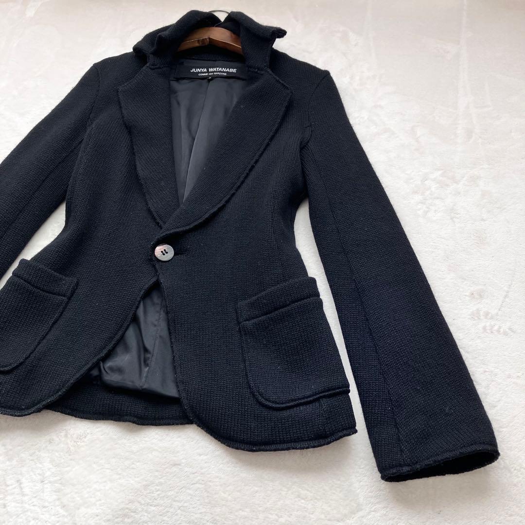希少 JUNYA WATANABE 変形ニットジャケット AD2007