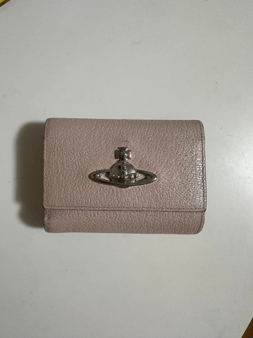 Vivienne Westwood 三つ折財布 薄ピンク
