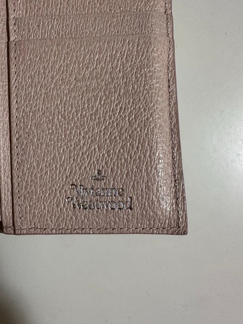 Vivienne Westwood 三つ折財布 薄ピンク