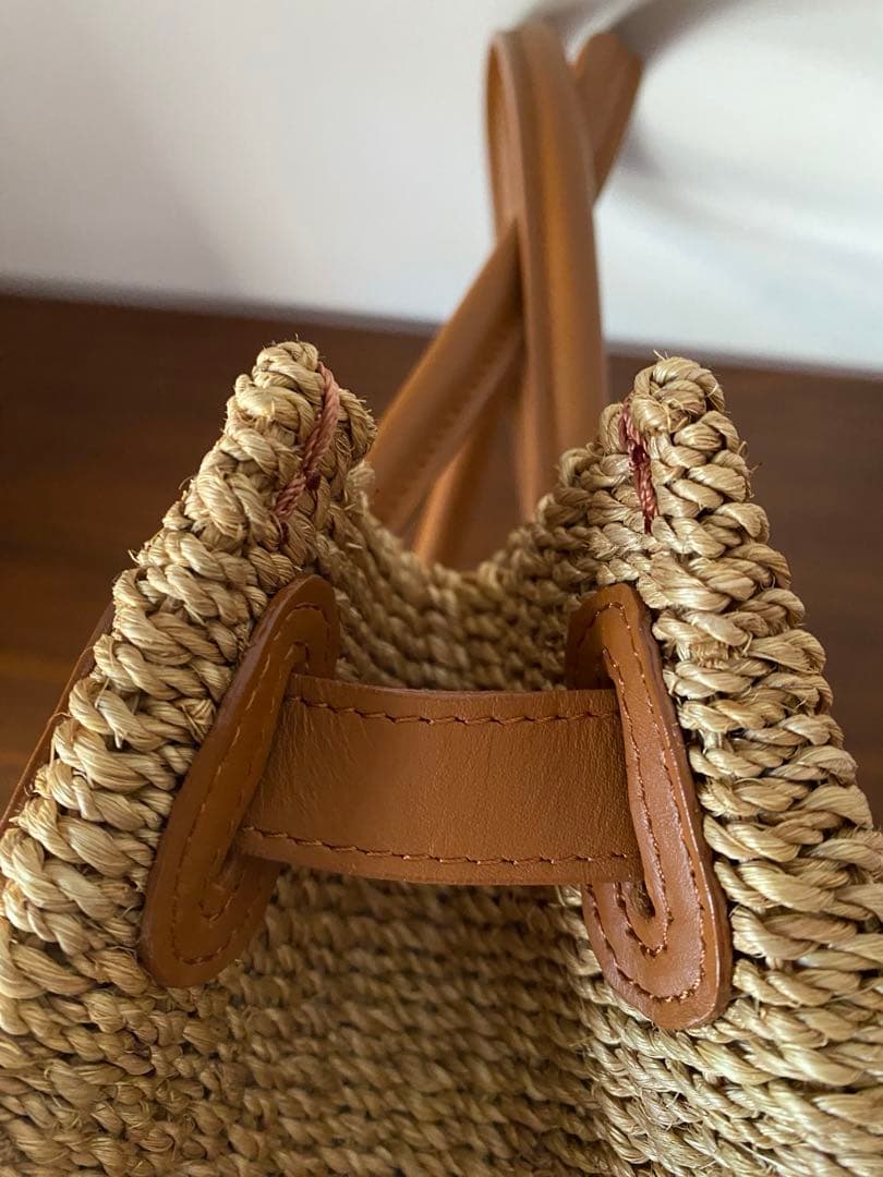 COTTO/ABACAカゴバッグ