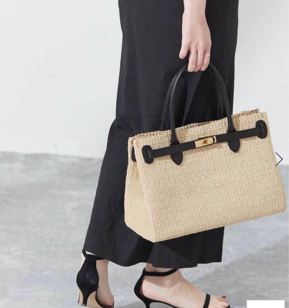 COTTO/ABACAカゴバッグ