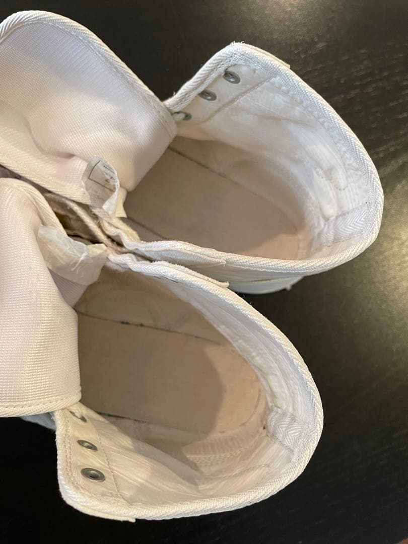 ASICS リングシューズ ホワイト/ゴールド