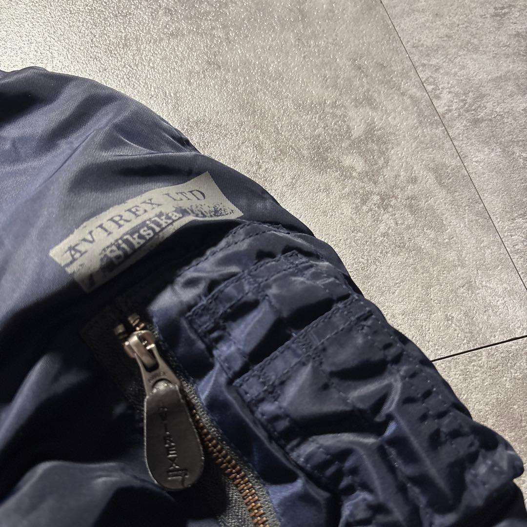 ジャケット・アウター 00s avirex n-2b flight jacket navy 2xl