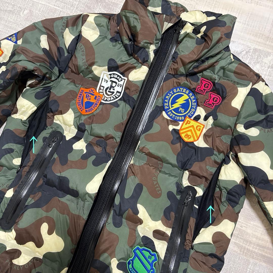 ⭐︎ゆうこ様⭐︎パーリーゲイツ★撥水★カモフラ★イヤーマフセット【サイズ0（S）】