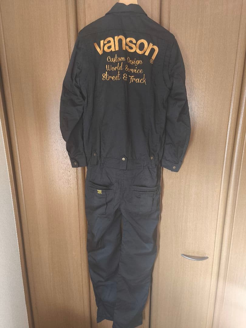 vansonバンソン　つなぎ　XL　ツナギ　オールインワン試着のみ