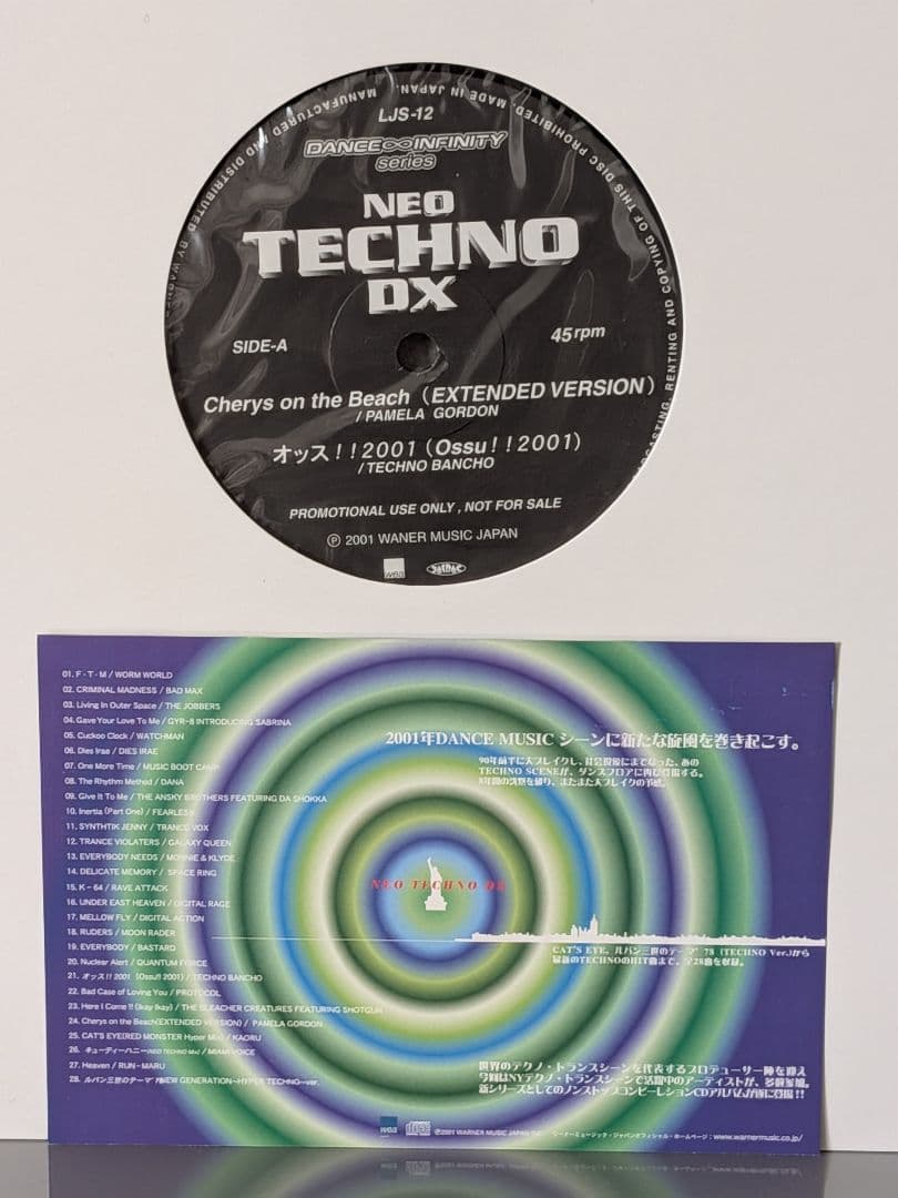 【国内プロモ盤】12インチ 和トランス系 レコード