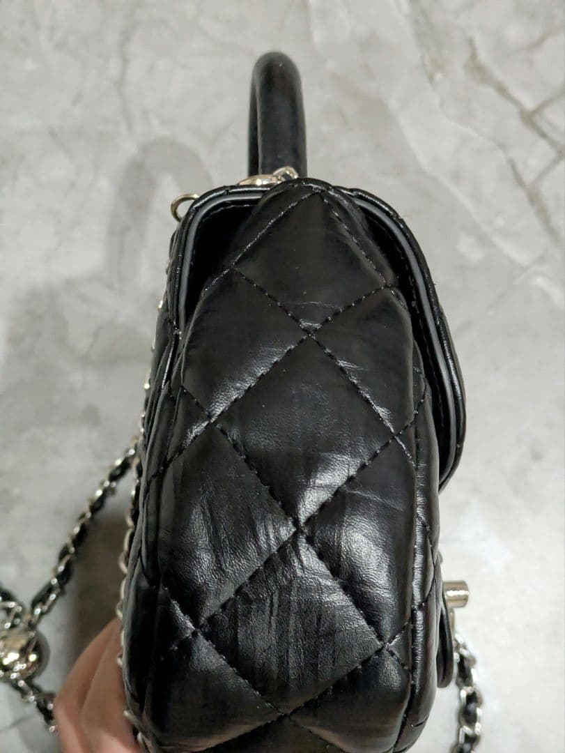 Chanel ブラック キルティング ショルダーバッグ　ノベルティ　非売品