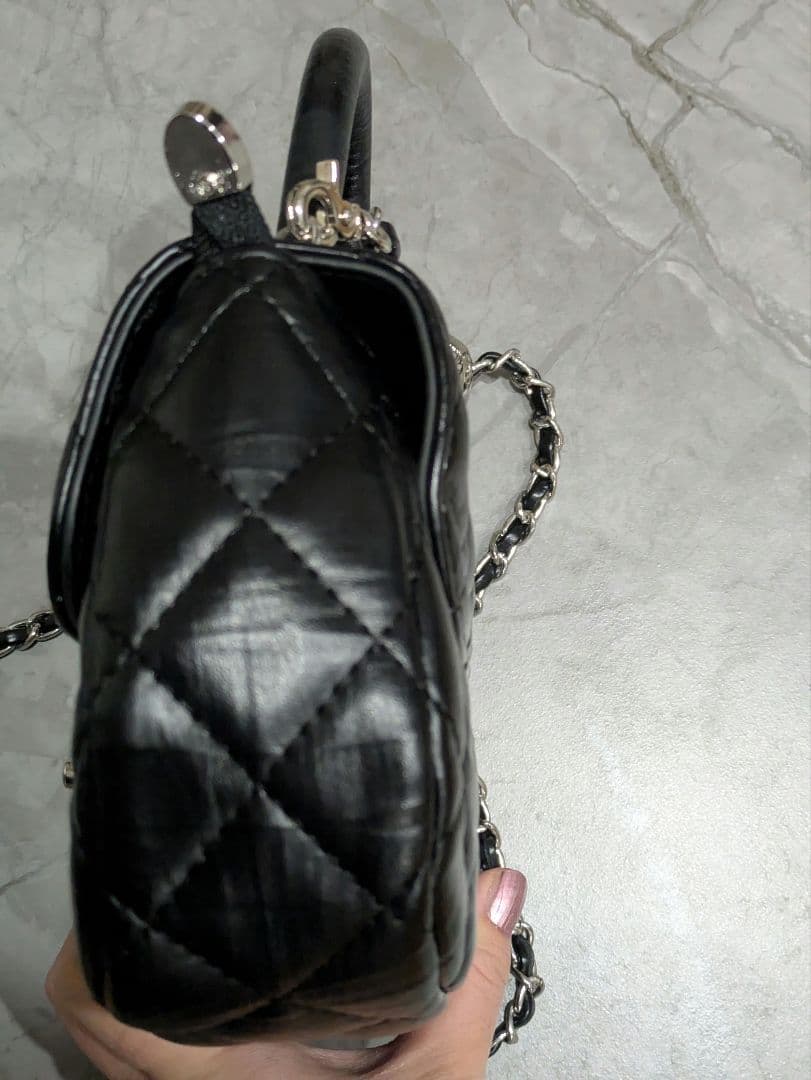 Chanel ブラック キルティング ショルダーバッグ　ノベルティ　非売品