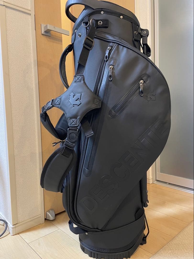 DESCENTE ゴルフバッグ ブラック