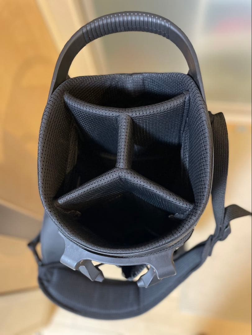 DESCENTE ゴルフバッグ ブラック