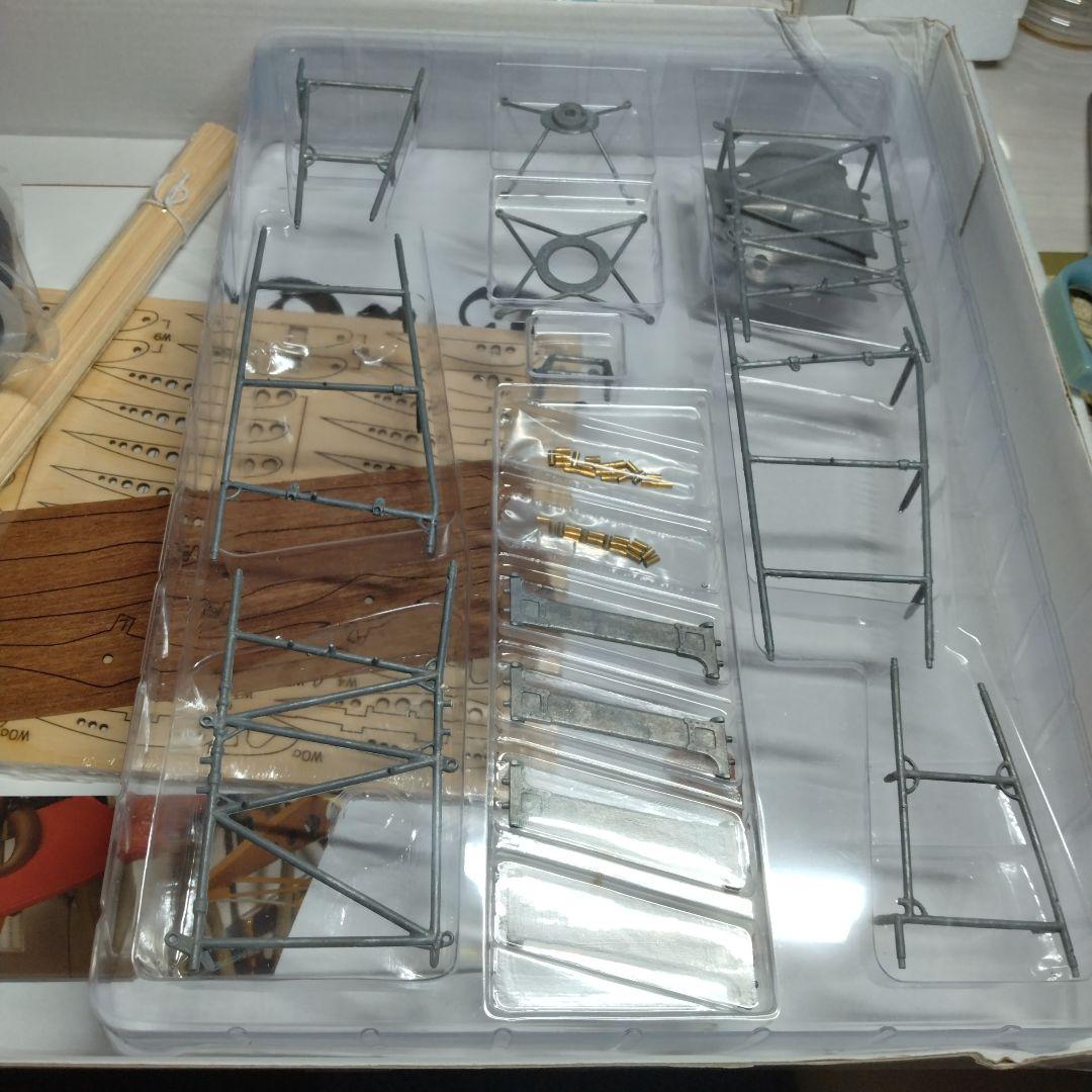 【ながちゃん様】フォッカーDr.1 1/16　メタル＆ウッド組立キット　未組立品