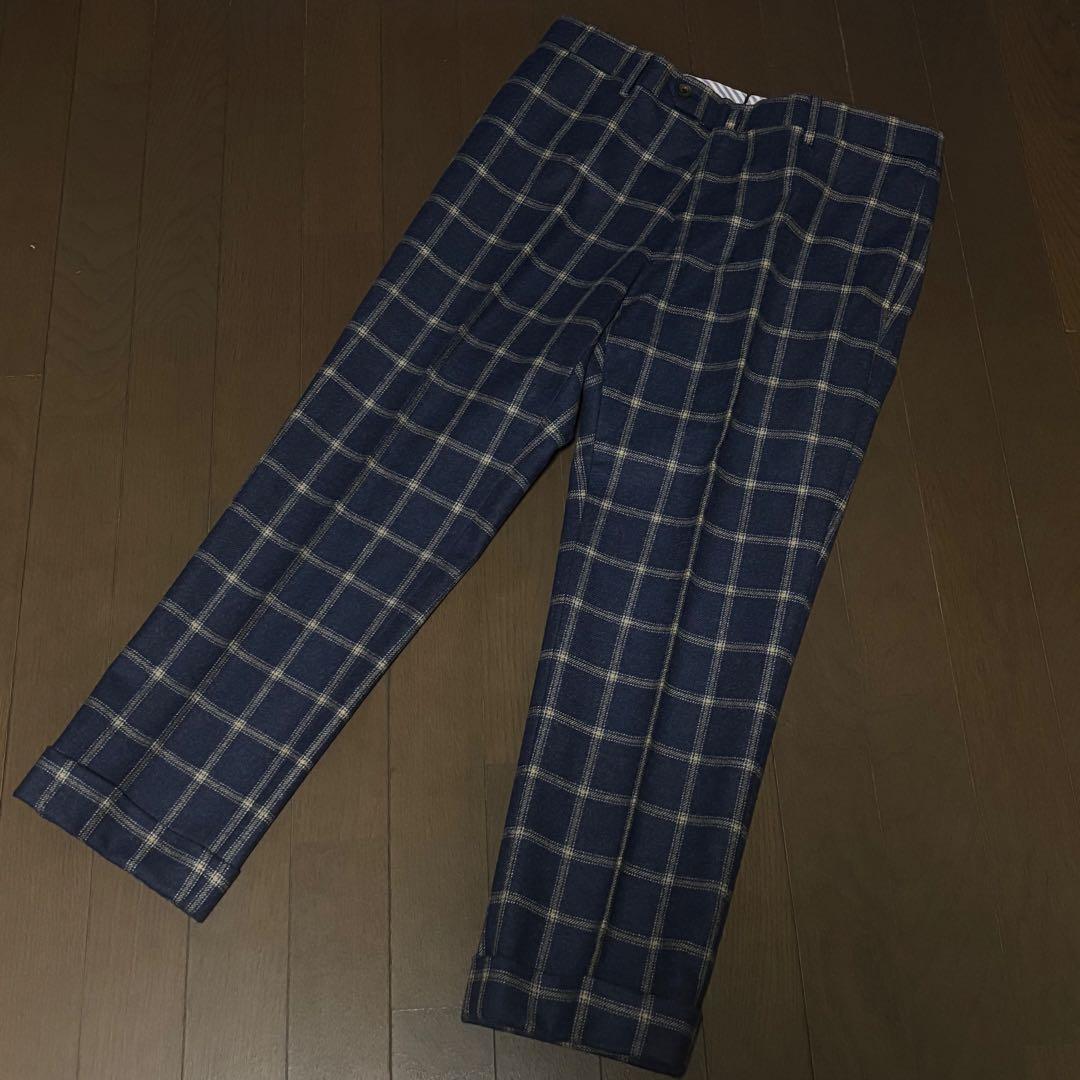 大幅値下げ❗️【美品】ARTISAN セットアップスーツ ネイビー チェック L