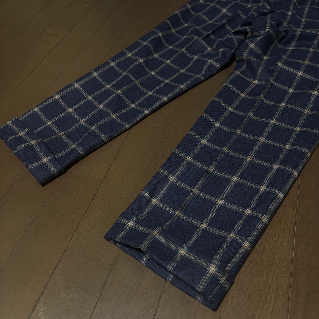 大幅値下げ❗️【美品】ARTISAN セットアップスーツ ネイビー チェック L