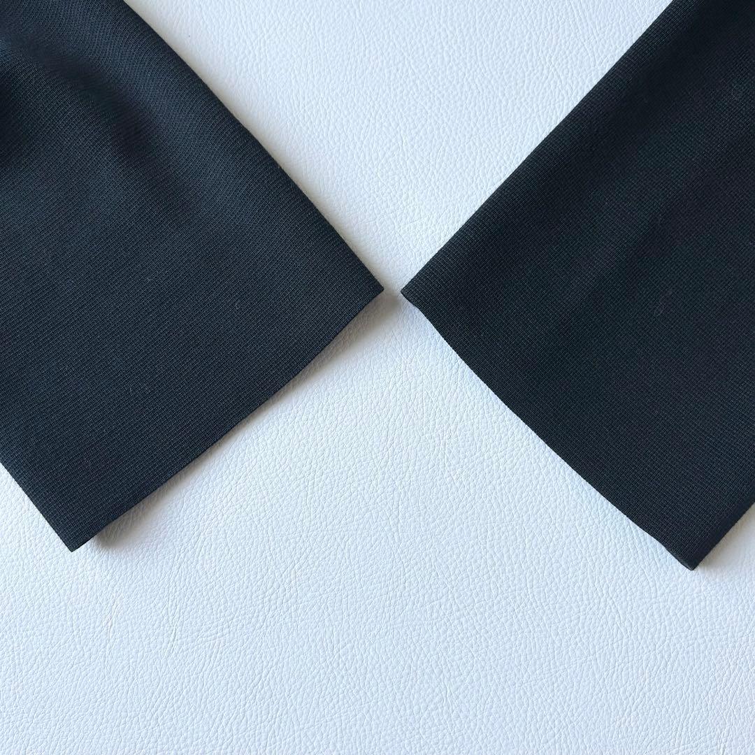 3036yトラディショナルウェザーウェア 金ボタンニットジャケット 紺 S