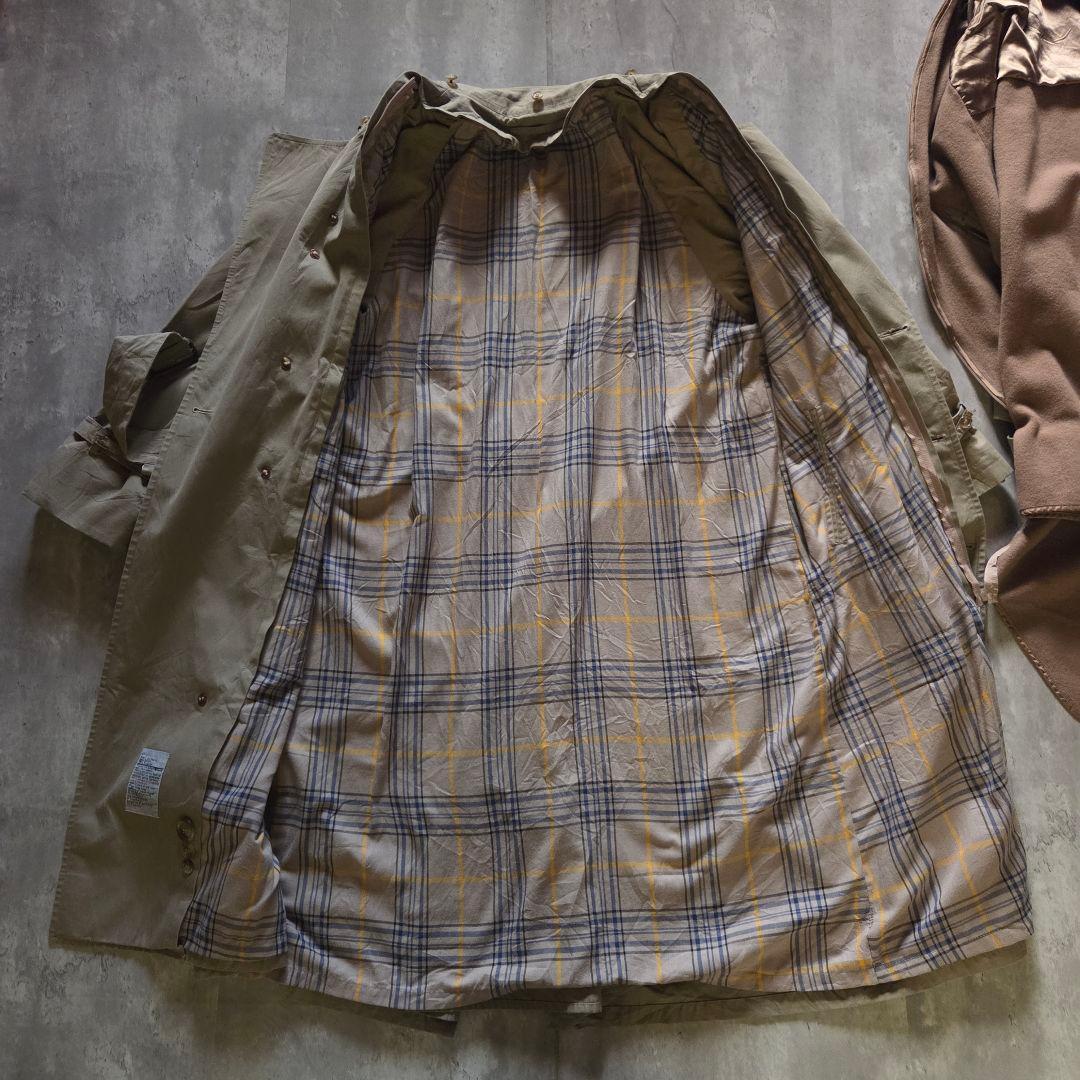 名品vintage古着80sBrooksBrothers3wayトレンチコート
