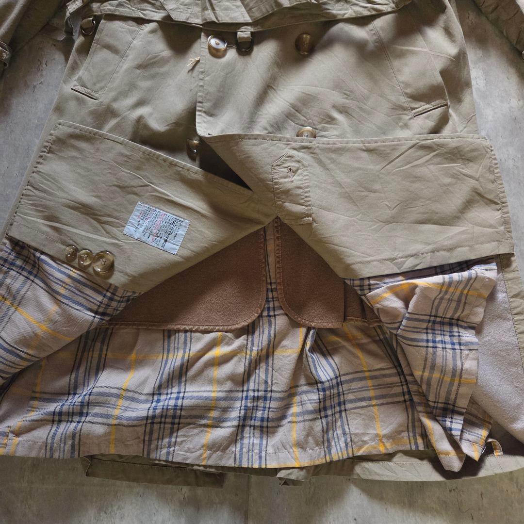 名品vintage古着80sBrooksBrothers3wayトレンチコート