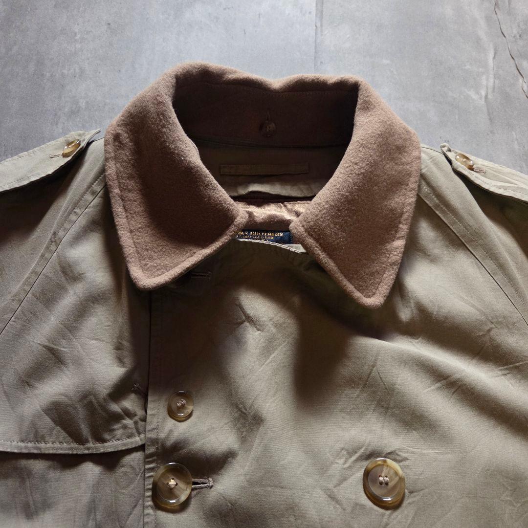 名品vintage古着80sBrooksBrothers3wayトレンチコート
