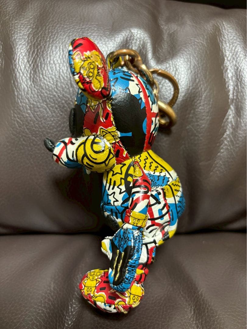 COACH ミッキー キーホルダー　ステッカー