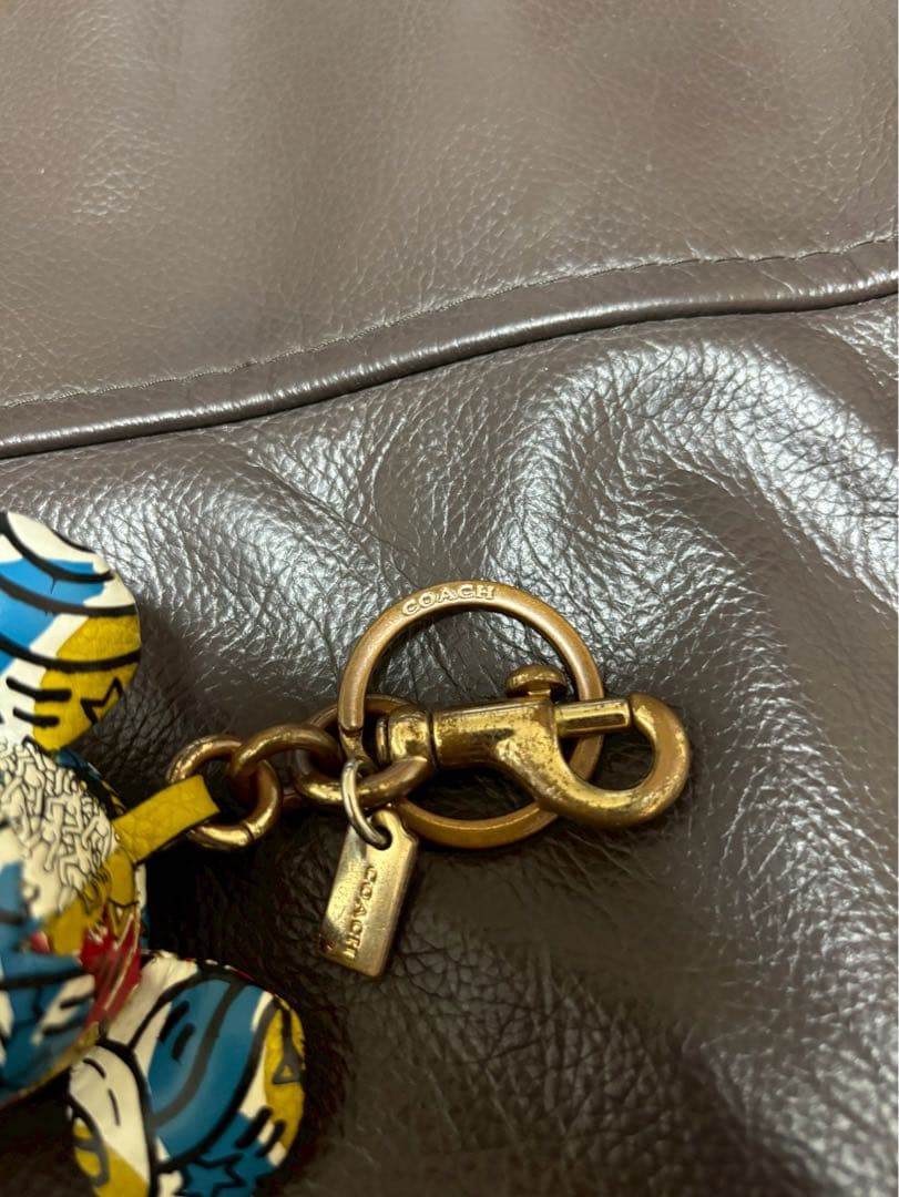COACH ミッキー キーホルダー　ステッカー