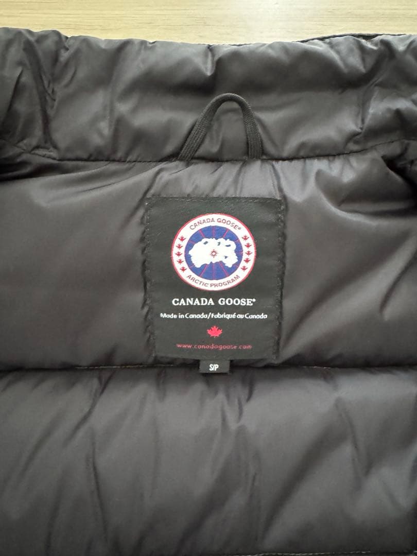 【値下げ】カナダグース ダウンベスト　迷彩　SP