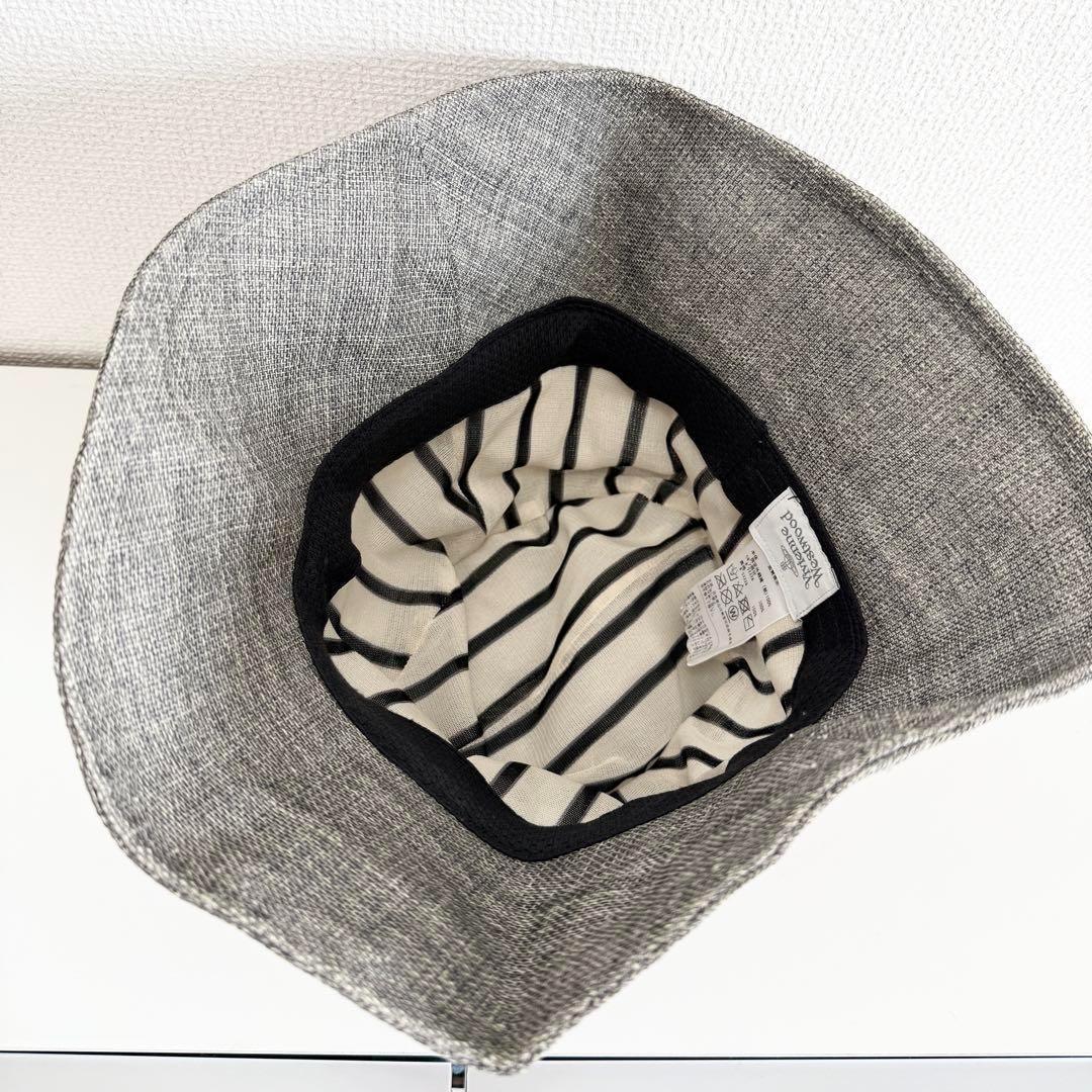 Vivienne Westwood リボン バケットハット 帽子 オーブ>