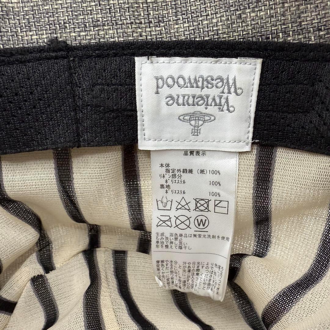 Vivienne Westwood リボン バケットハット 帽子 オーブ>