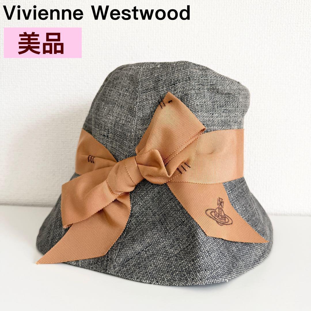 Vivienne Westwood リボン バケットハット 帽子 オーブ>