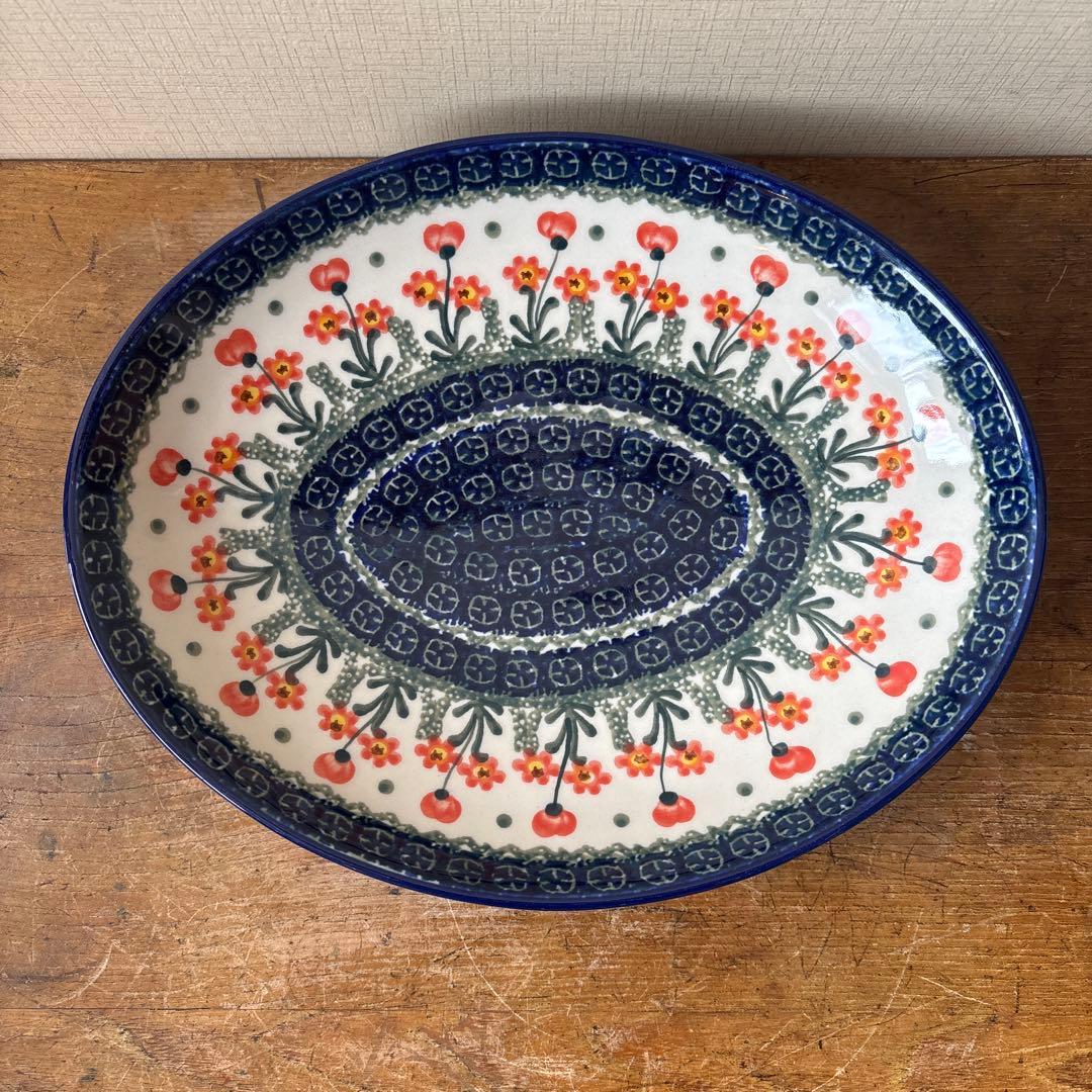 【ルコさま専用です】ポーランド　オーバル　柄違い　4枚セット