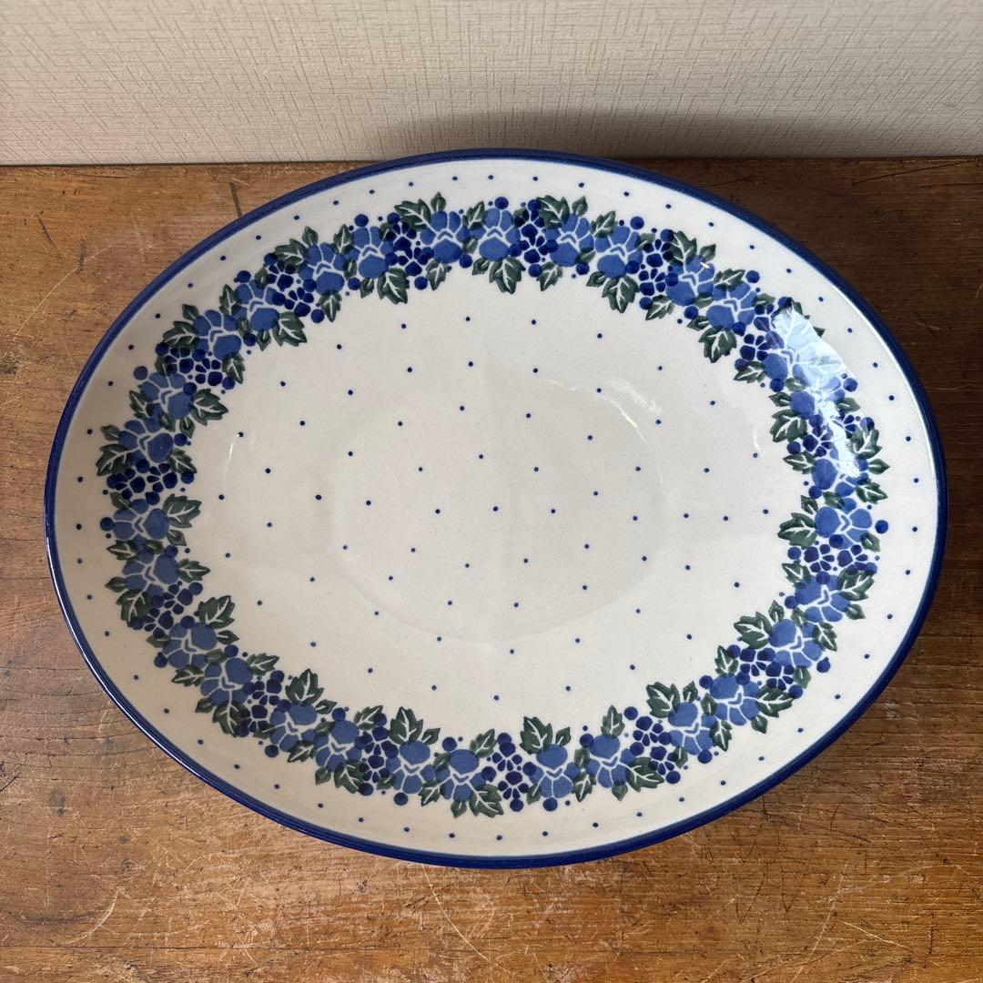 【ルコさま専用です】ポーランド　オーバル　柄違い　4枚セット