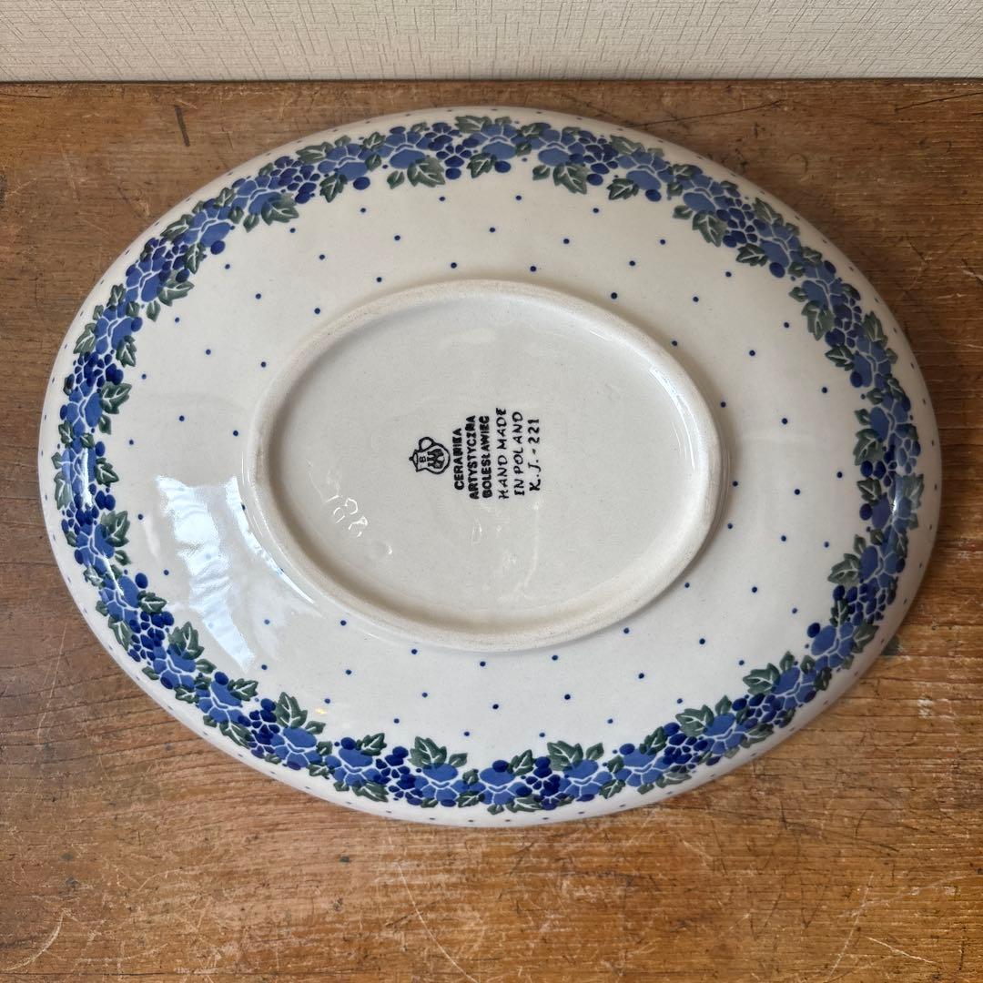 【ルコさま専用です】ポーランド　オーバル　柄違い　4枚セット