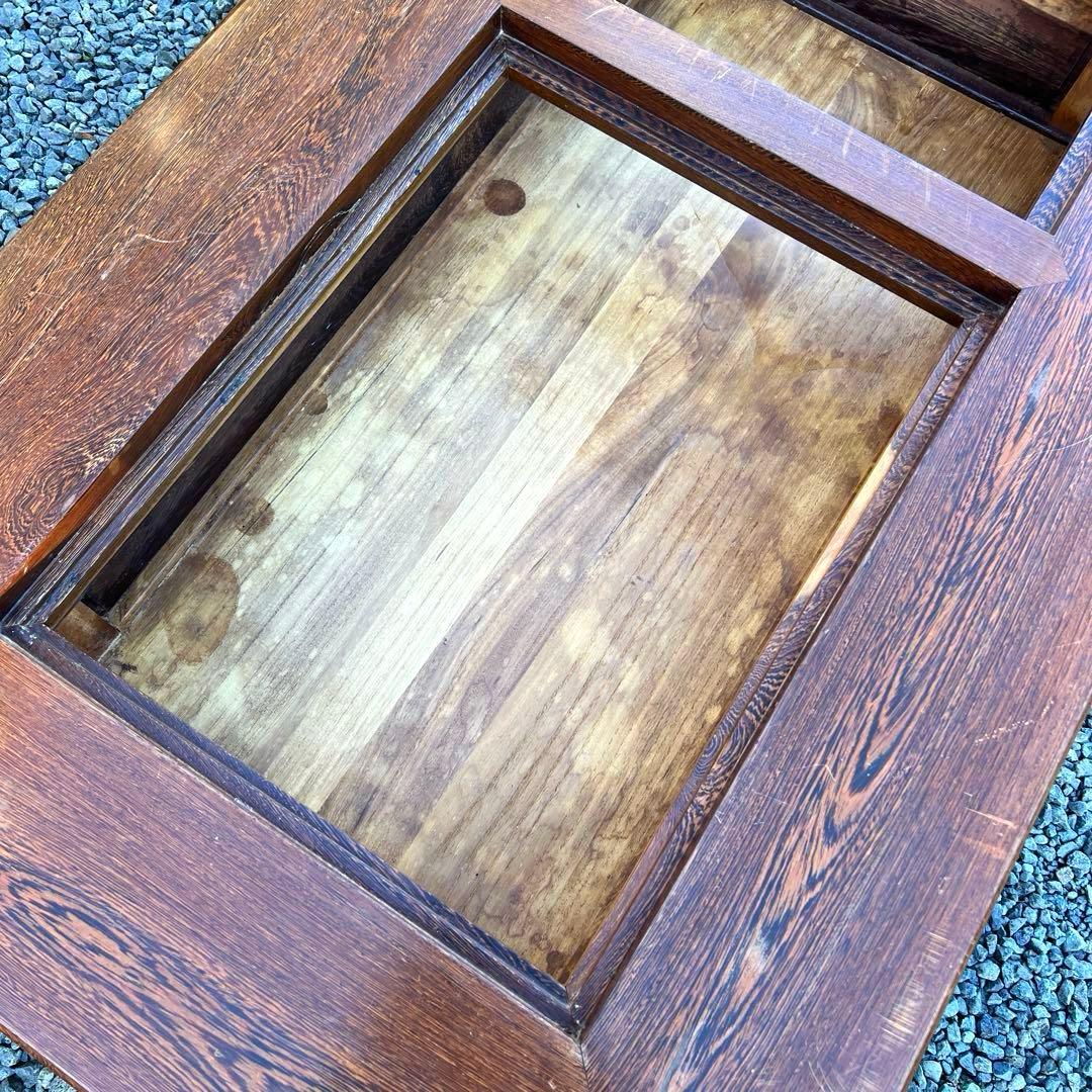 アイキーです。囲炉裏テーブル　昭和レトロ　火鉢　古民家家具　希少