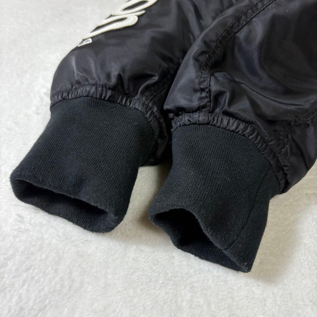 【美品・3way】VANSON　MA-1　ライダースジャケット　ブラック M