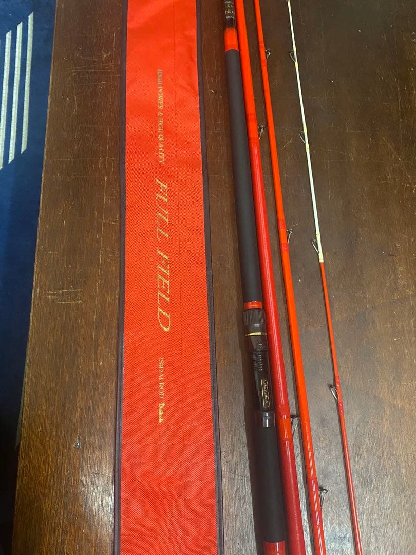 ダイコー　伝承　朱竿　500MH フルフィールド　石鯛　美品　Daikoh