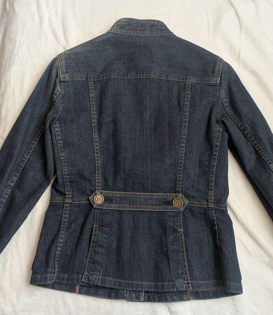 美品！BURBERRYレディス ブルー デニムジャケット 38未使用品 値下げ中