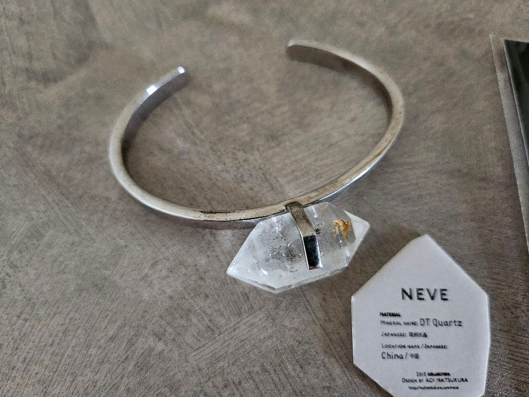NEVE / AOM / クリスタルバングル / aoi matsukura