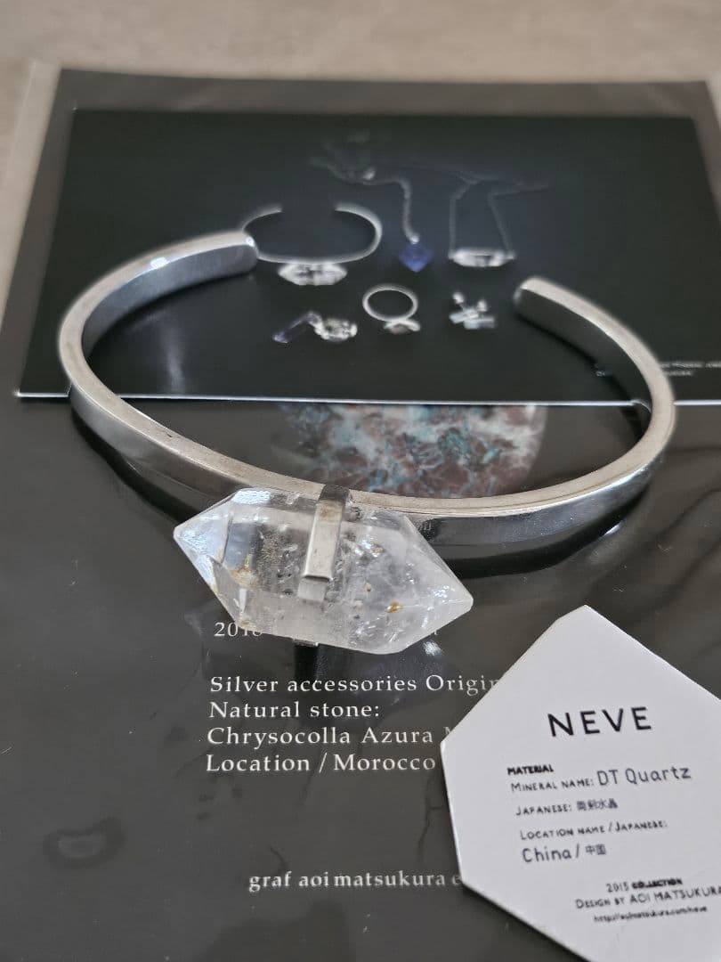 NEVE / AOM / クリスタルバングル / aoi matsukura
