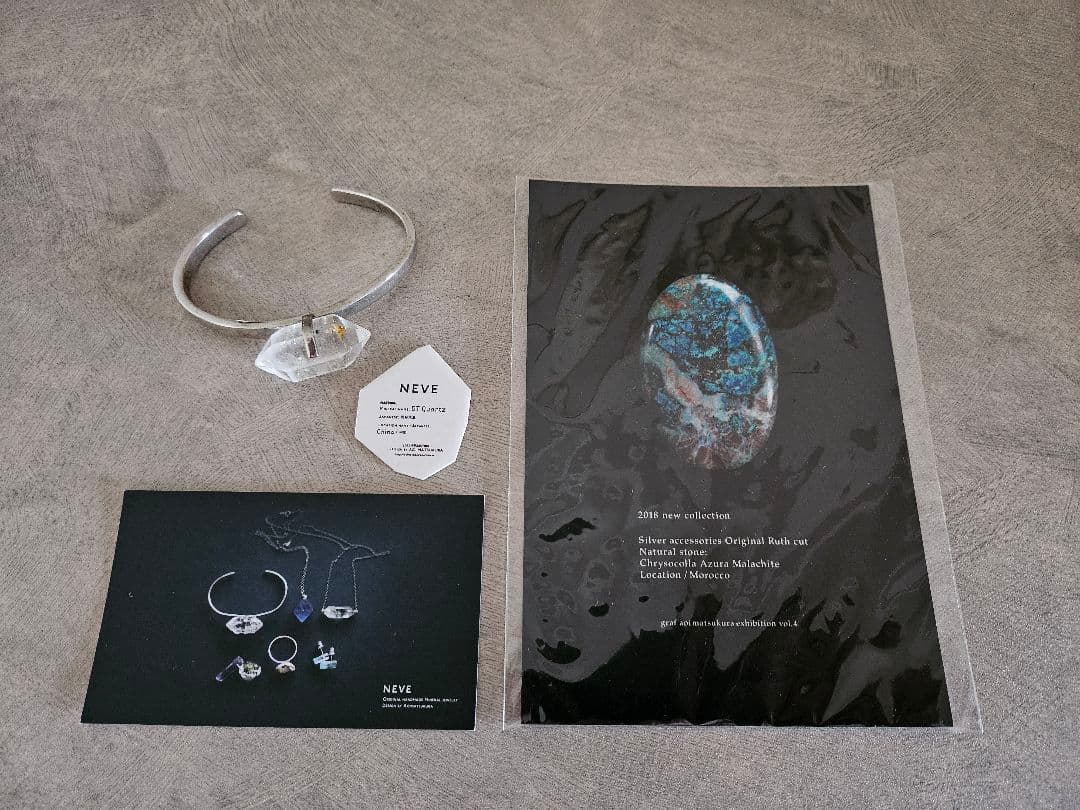 NEVE / AOM / クリスタルバングル / aoi matsukura