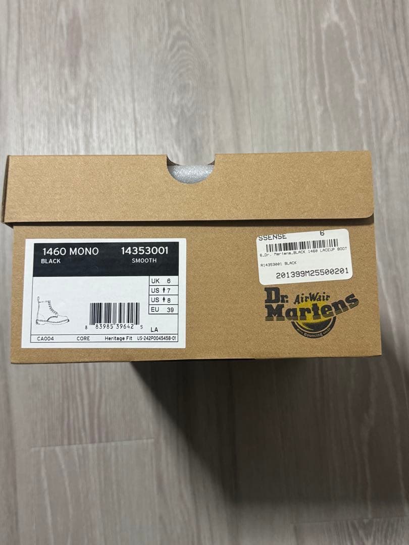 Dr. Martens mono 1460 uk6 ドクターマーチン