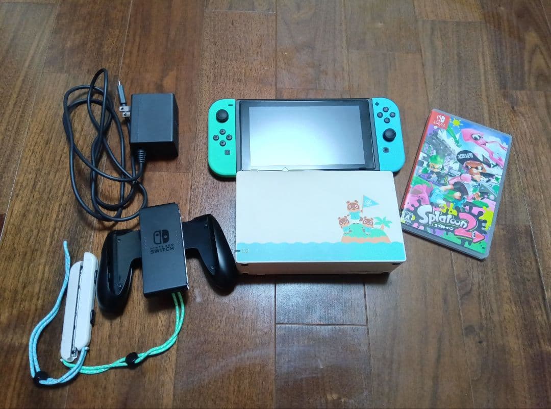 Nintendo Switch どうぶつの森デザイン 本体 + スプラトゥーン2