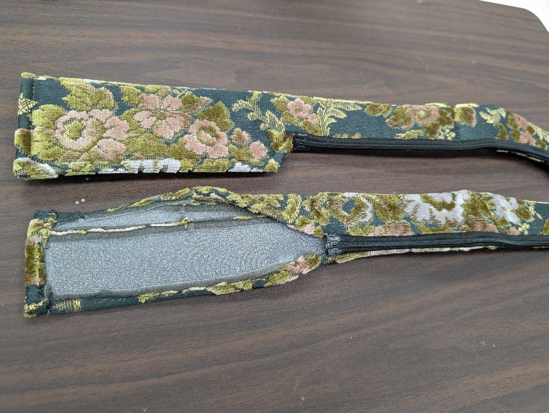 雅　スーパーグレート用ドアハンドルカバー左右セット　花かごグリーン 新品未使用