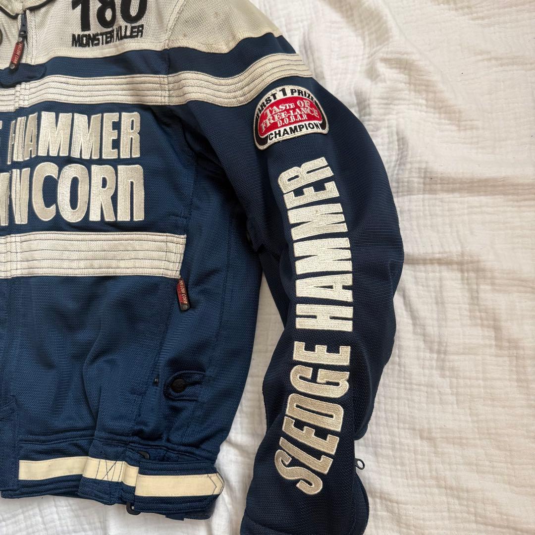 美品☆YeLLOW CORNメッシュバイクジャケット　3L