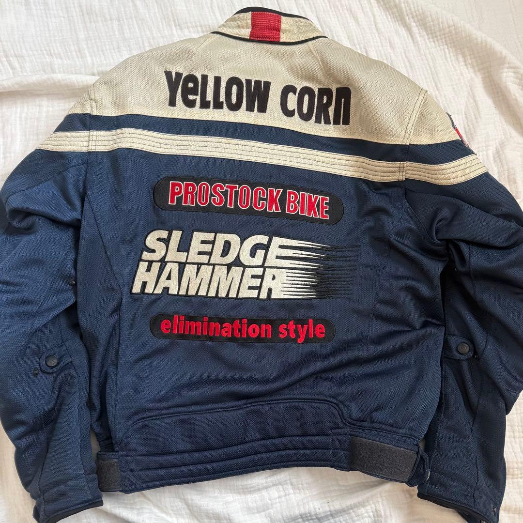 美品☆YeLLOW CORNメッシュバイクジャケット　3L
