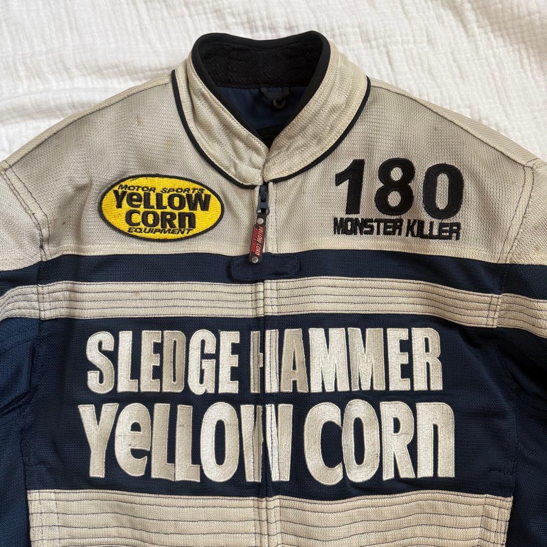 美品☆YeLLOW CORNメッシュバイクジャケット　3L