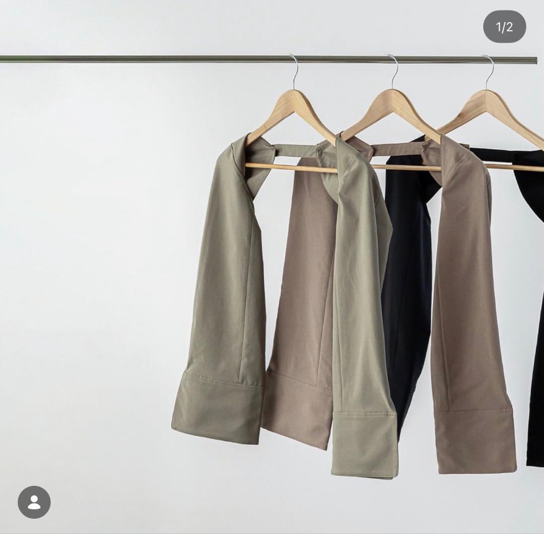 untule 紫外線カットアームカバー ダークベージュ