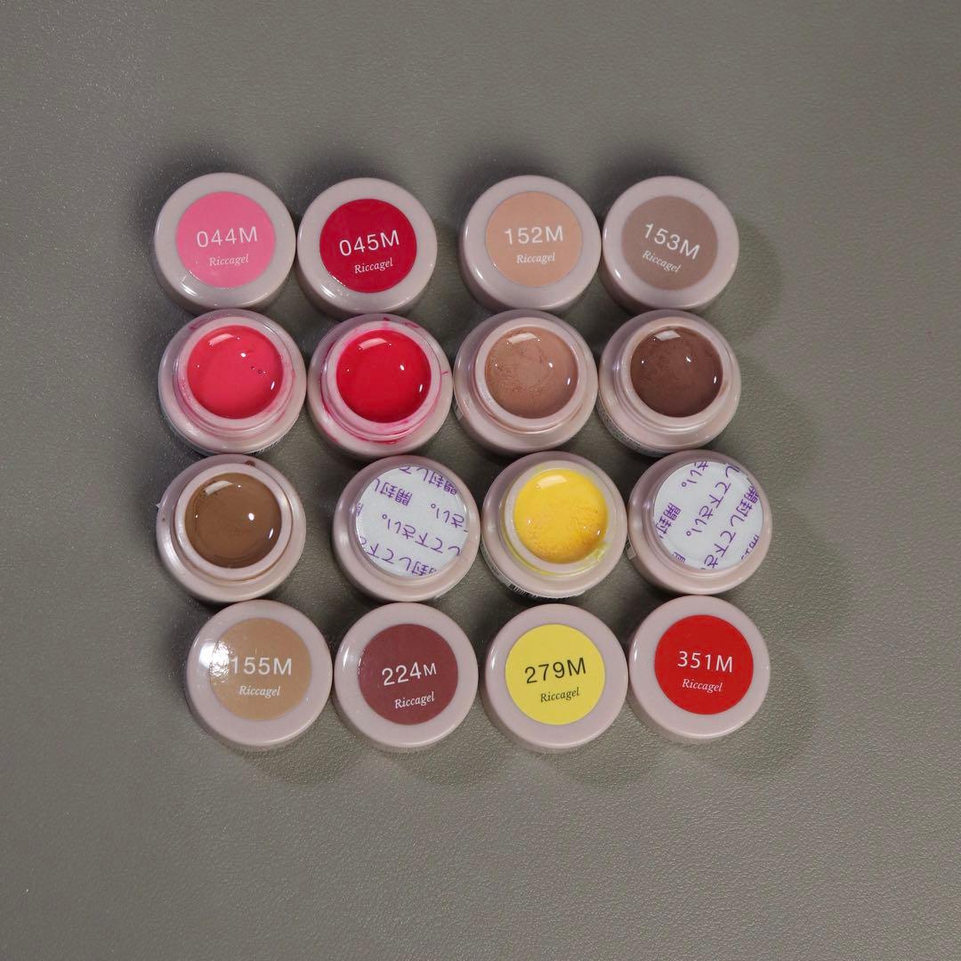 shielリッカジェル　ネイルカラーセット