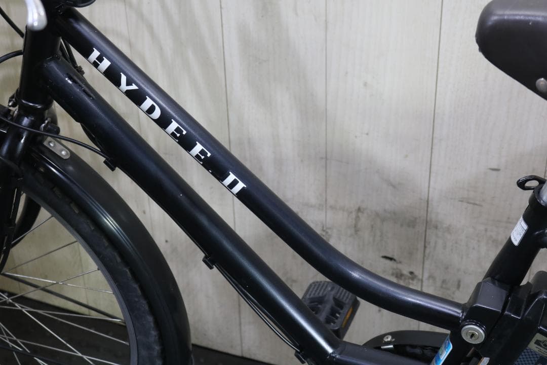 ブリヂストン ハイディビー HY683C 26型 8.7AH 3段 LED 黒色