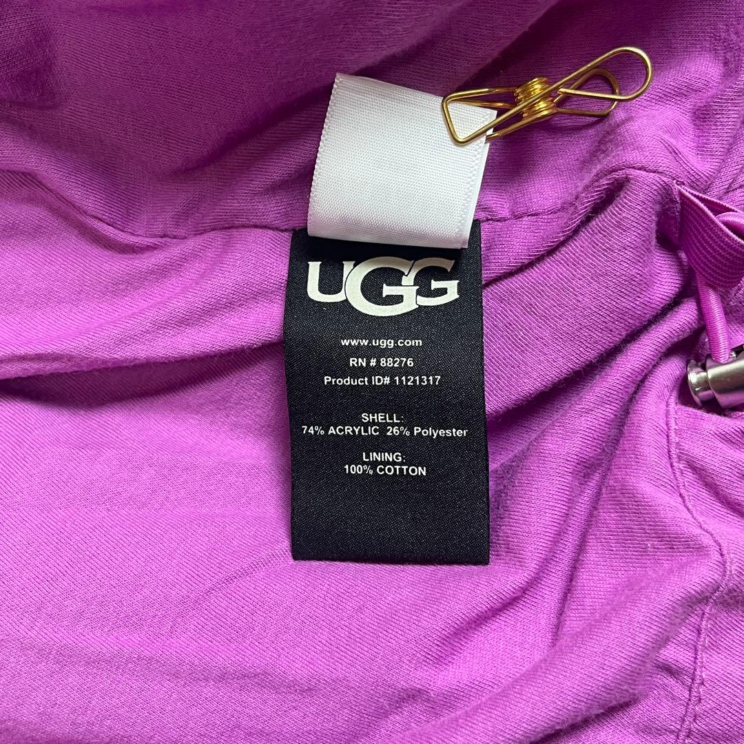 UGG アグ マルチカラー フェイクファーコート ジャケット XS/Sサイズ