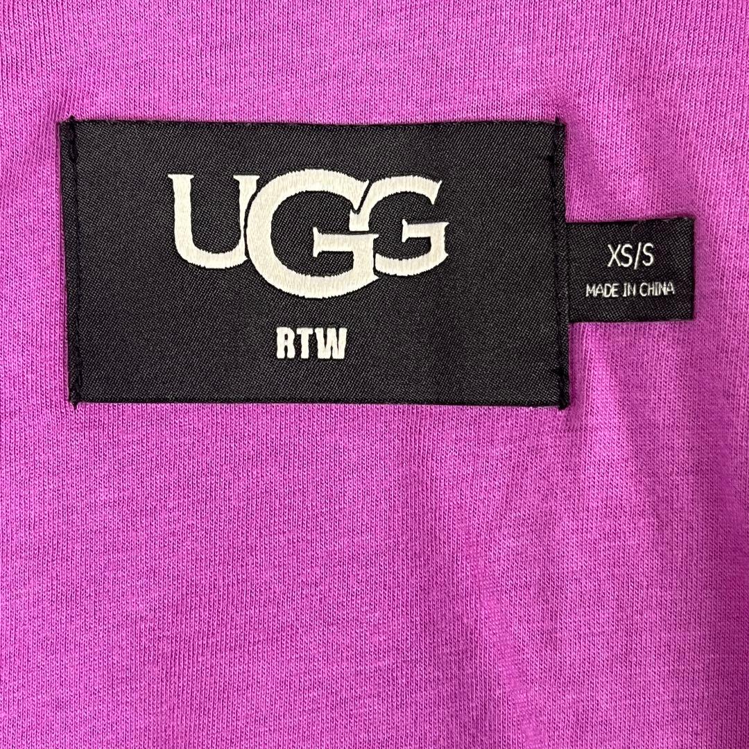 UGG アグ マルチカラー フェイクファーコート ジャケット XS/Sサイズ